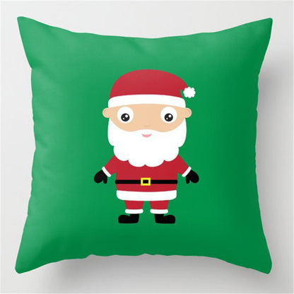 5pcs/package Christmas Green Pillow Case