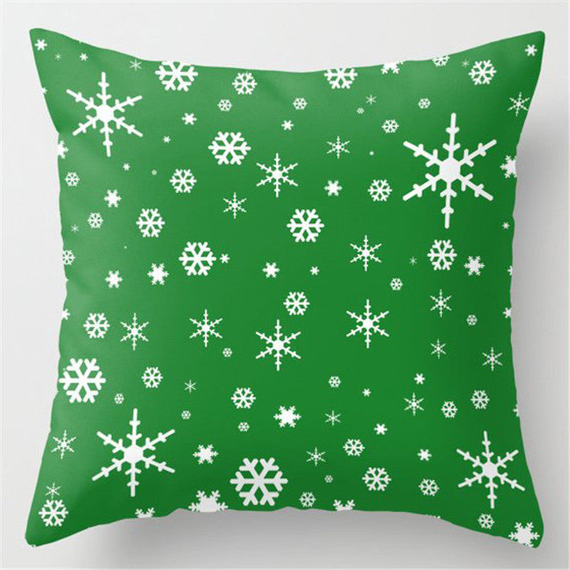 5pcs/package Christmas Green Pillow Case