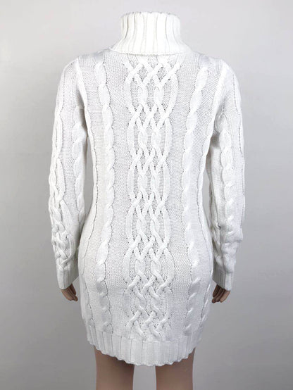 Vintage Turtleneck Knitted Pullover Sweaters
