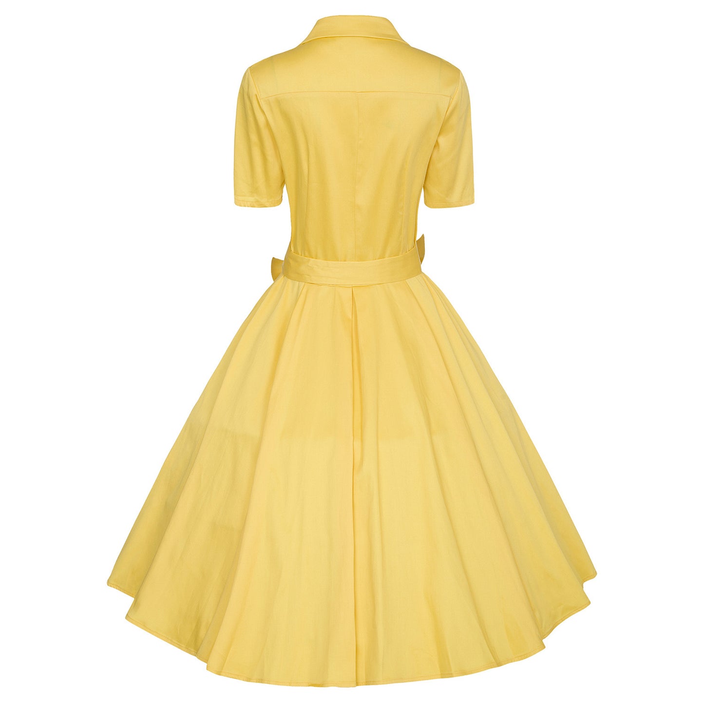 Elegant Cotton Short Sleeves Dresses