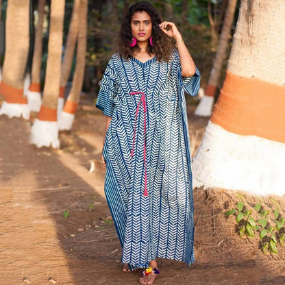 Casual Strawtring Waist Beachwear Cover Ups Dresses
