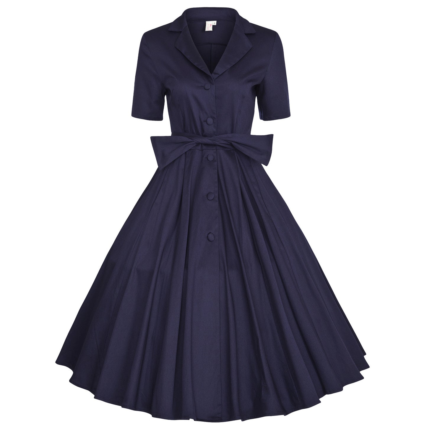 Elegant Cotton Short Sleeves Dresses