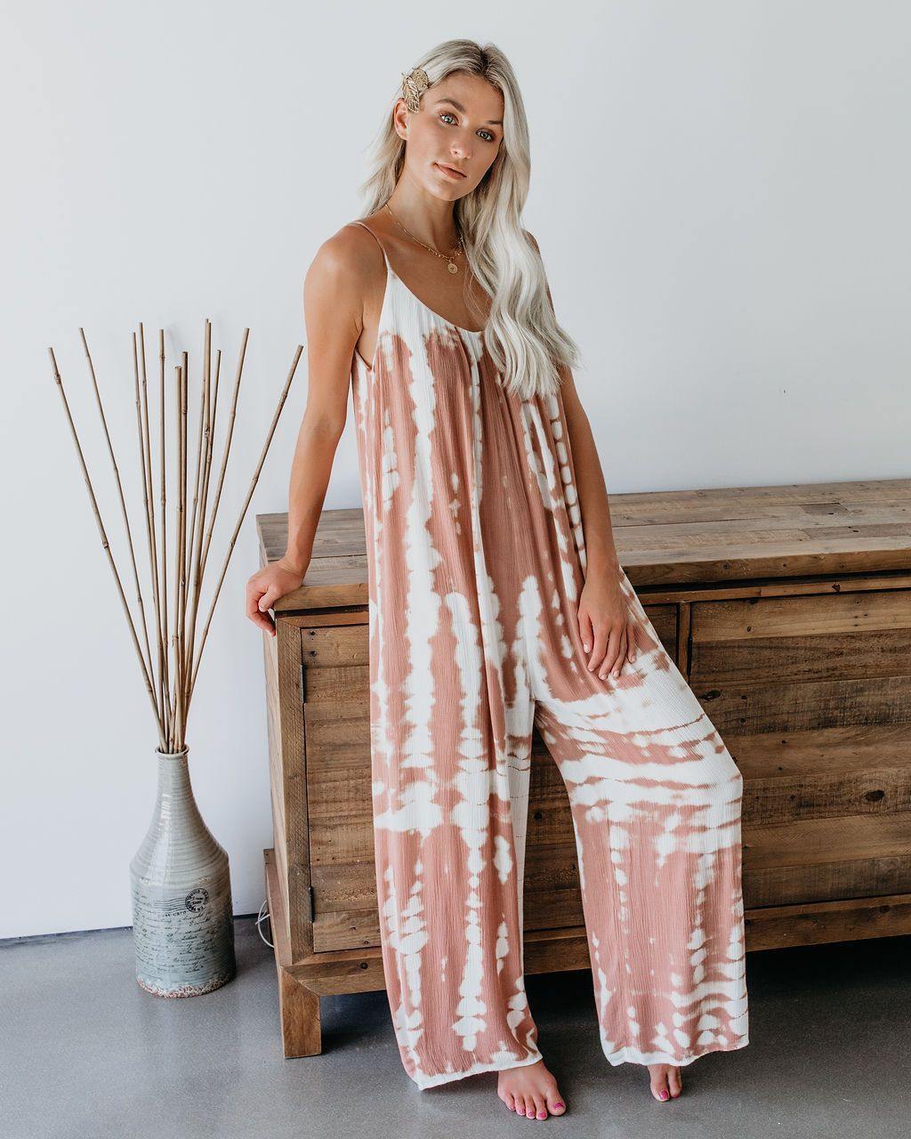 Plus Sizes Women Long Jumpsuits-STYLEGOING