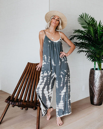Plus Sizes Women Long Jumpsuits-STYLEGOING