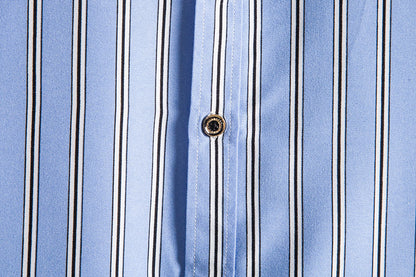 Men's Striped Short Sleeves Summer Beach T Shirts