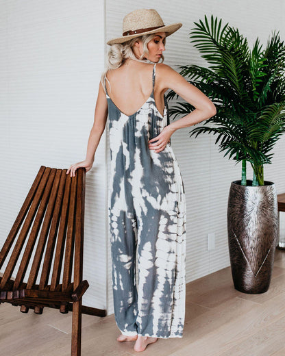 Plus Sizes Women Long Jumpsuits-STYLEGOING