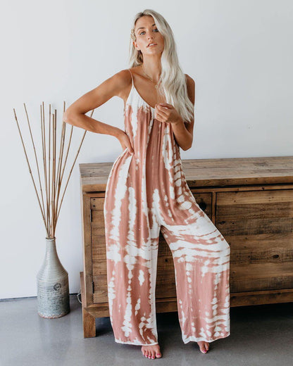 Plus Sizes Women Long Jumpsuits-STYLEGOING