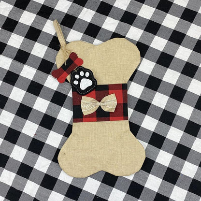 Christmas Bone Shape Gift Bags