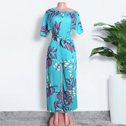Sexy One Shoulder Women Jumpsuits