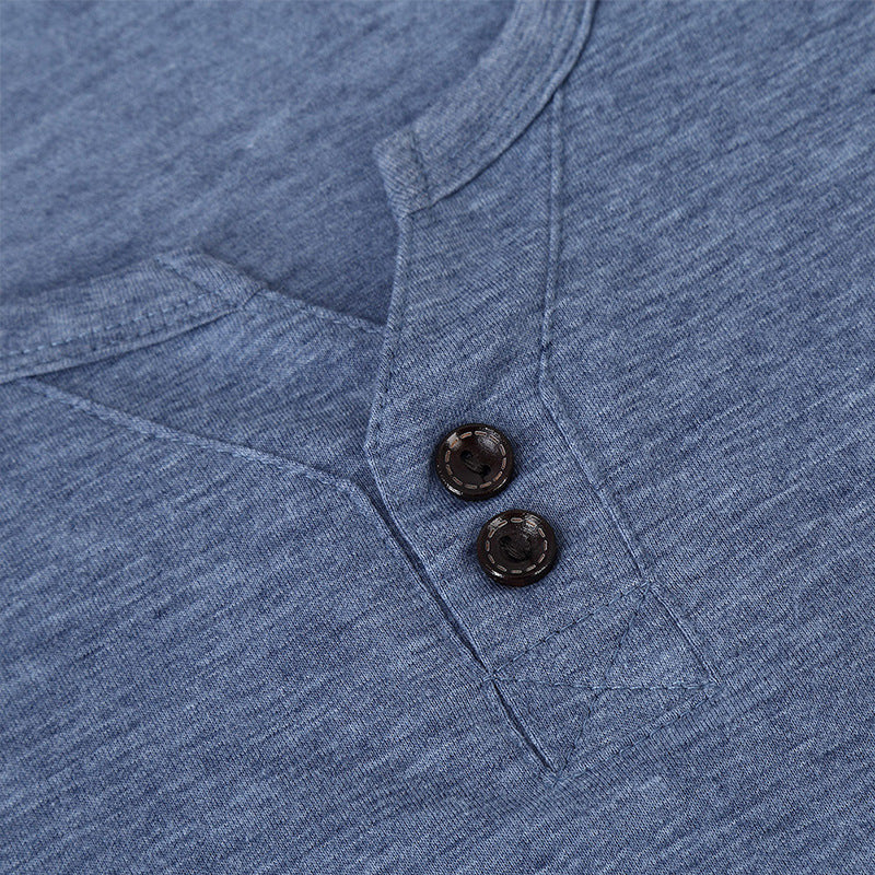 Fall V Neck Long Sleeves T Shirts for Men