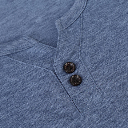 Fall V Neck Long Sleeves T Shirts for Men