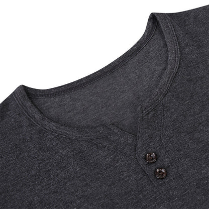 Fall V Neck Long Sleeves T Shirts for Men