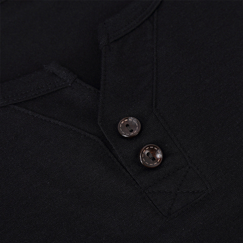 Fall V Neck Long Sleeves T Shirts for Men