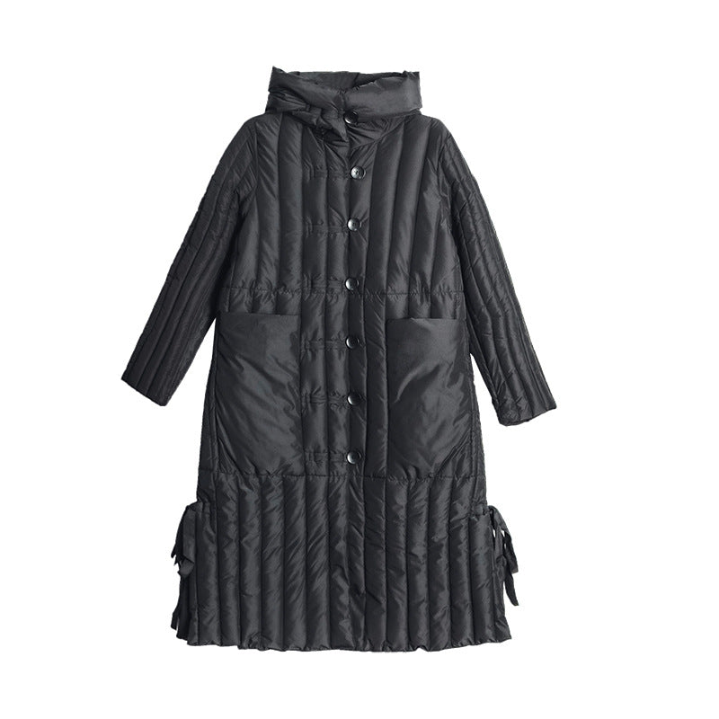 Winter Long Cotton Overcoats for Women