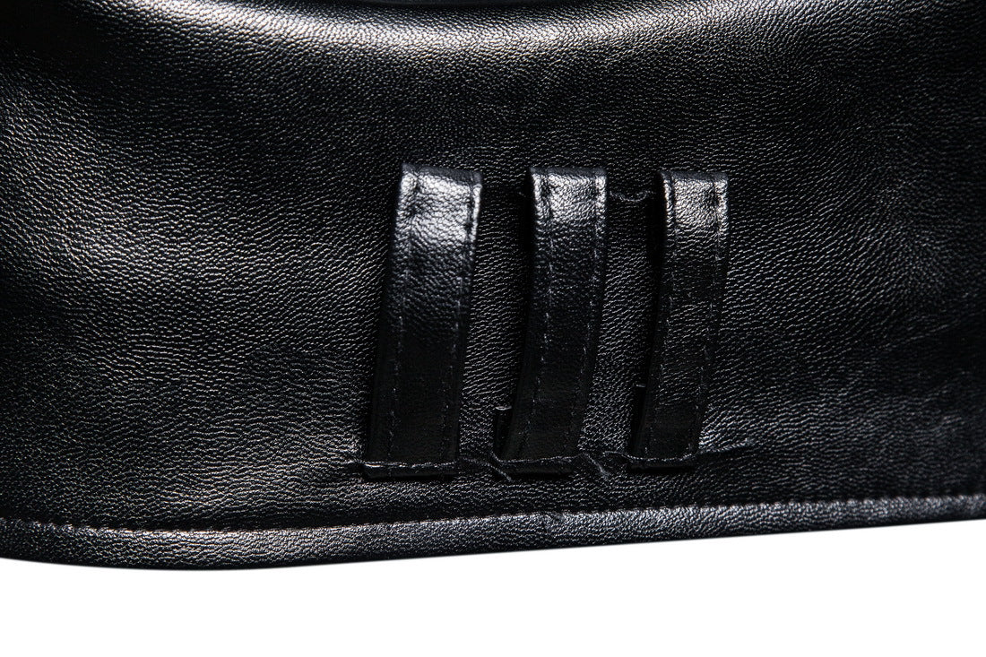 Fall Plus Sizes Pu Leather Jackets for Men