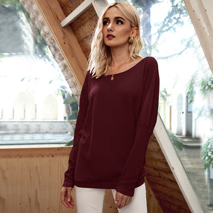 Sexy Off The Shoulder Batwing Women Blouses for Women