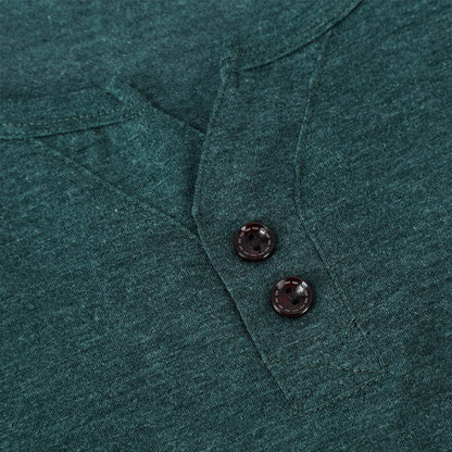 Fall V Neck Long Sleeves T Shirts for Men
