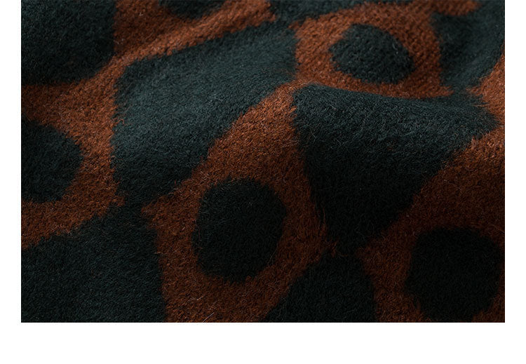 Women Woolen Plus Sizes Knitting Overcoat