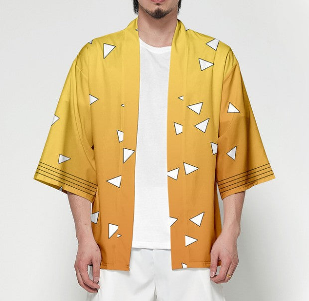 Simple Design Kimono for Women and Men
