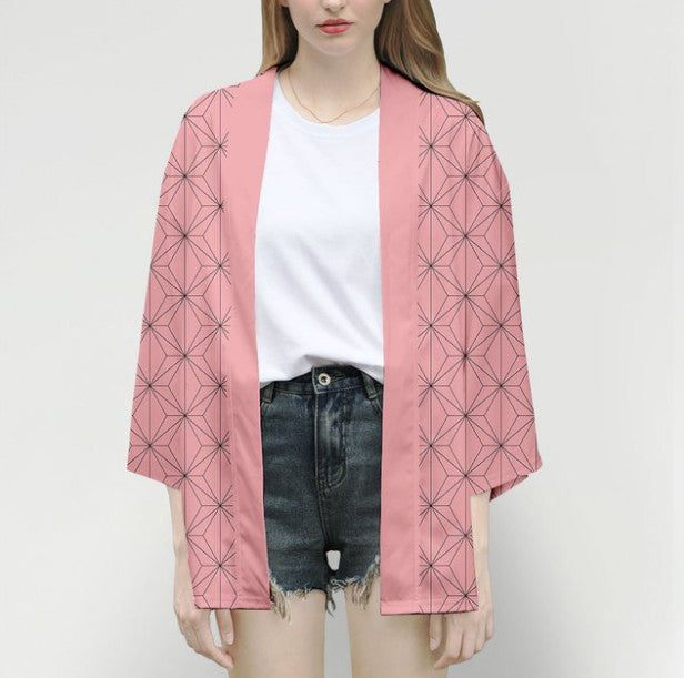 Simple Design Kimono for Women and Men