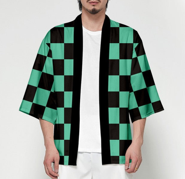 Simple Design Kimono for Women and Men