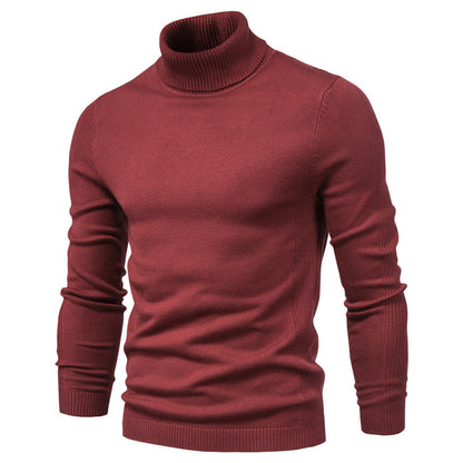 Men's Pullover Turtleneck Knitting Sweaters