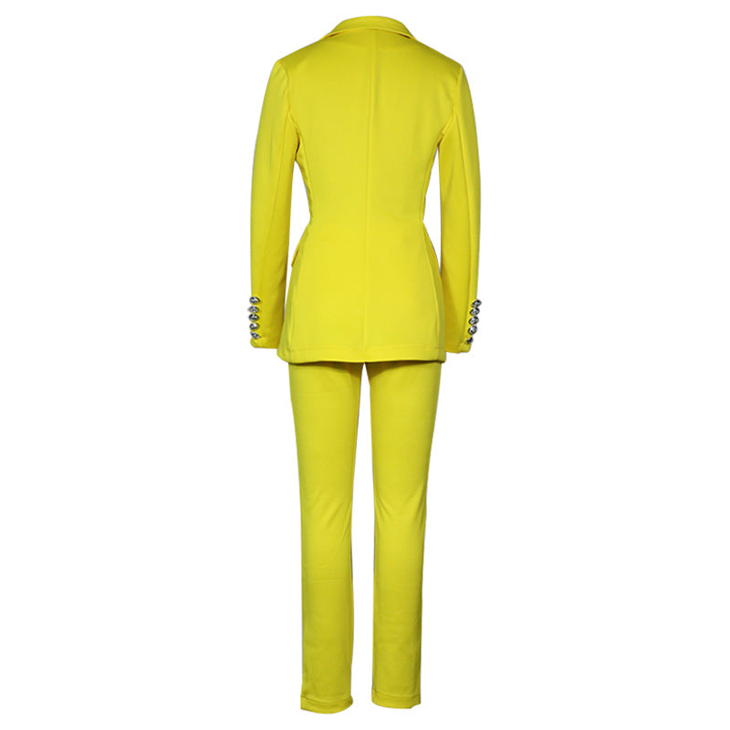 Casual Women Office Lady Two Pieces Suits