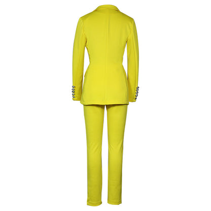 Casual Women Office Lady Two Pieces Suits
