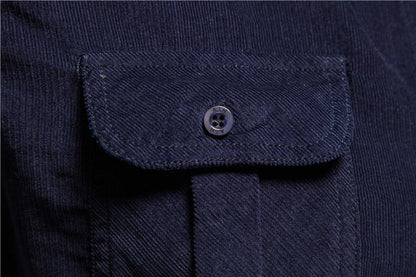 Casual Men Cotton Long Sleeves Shirts