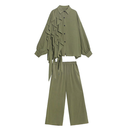 Vintage Designed Women Two Pieces Outsuits