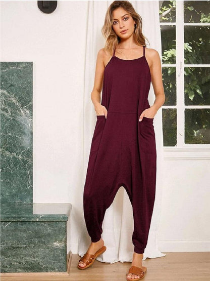 Fashon Casual Women Haren Rompers-STYLEGOING