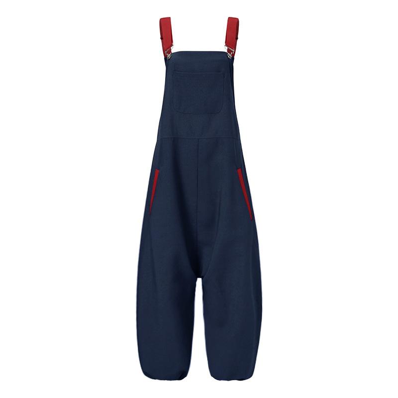New Split Joint Casual Overalls Jumpsuits-STYLEGOING
