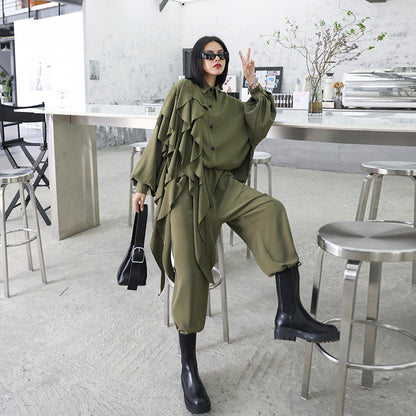 Vintage Designed Women Two Pieces Outsuits