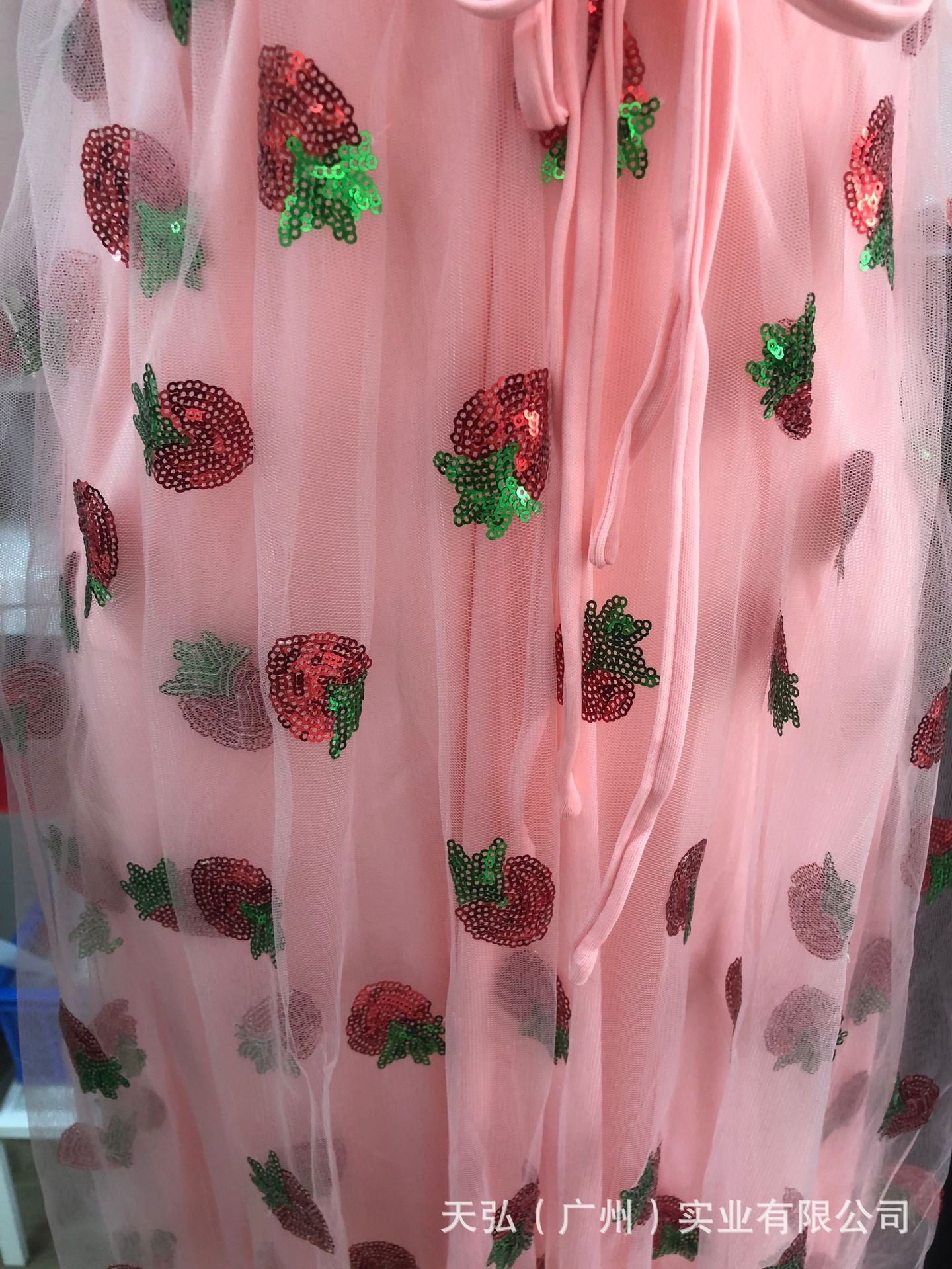 Sweet Puff Sleeves Strawberry Plus Sizes Summer Dresses