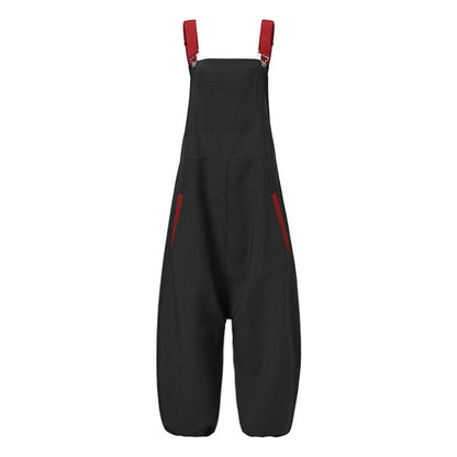 New Split Joint Casual Overalls Jumpsuits-STYLEGOING