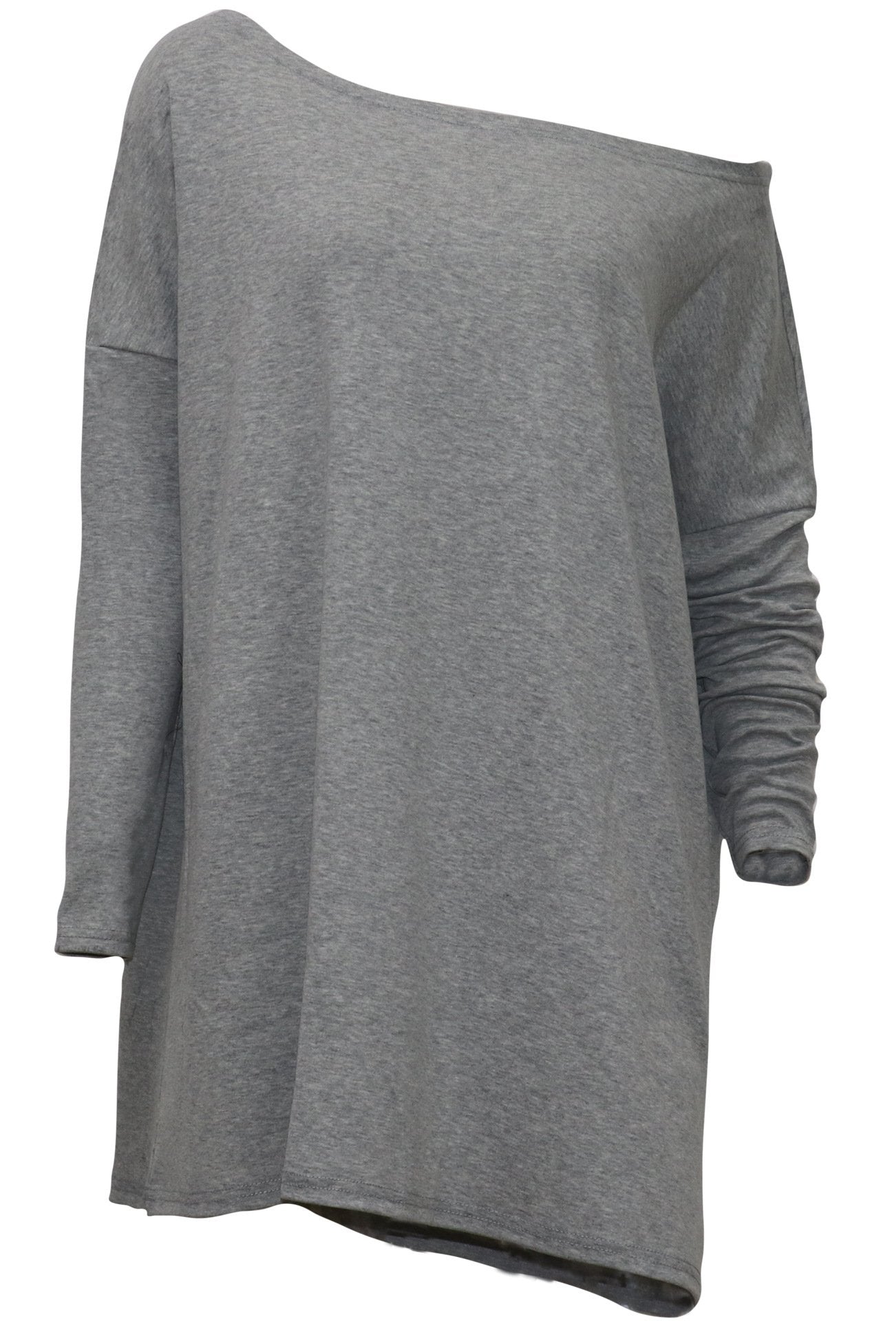 Fashion Off The Shoulder Long Sleeves T Shirts-STYLEGOING