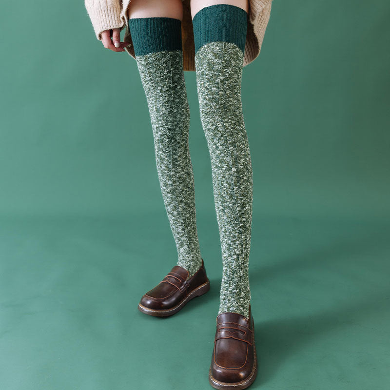 77 cm Knitted Long Socks for Women