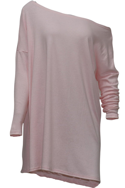 Fashion Off The Shoulder Long Sleeves T Shirts-STYLEGOING