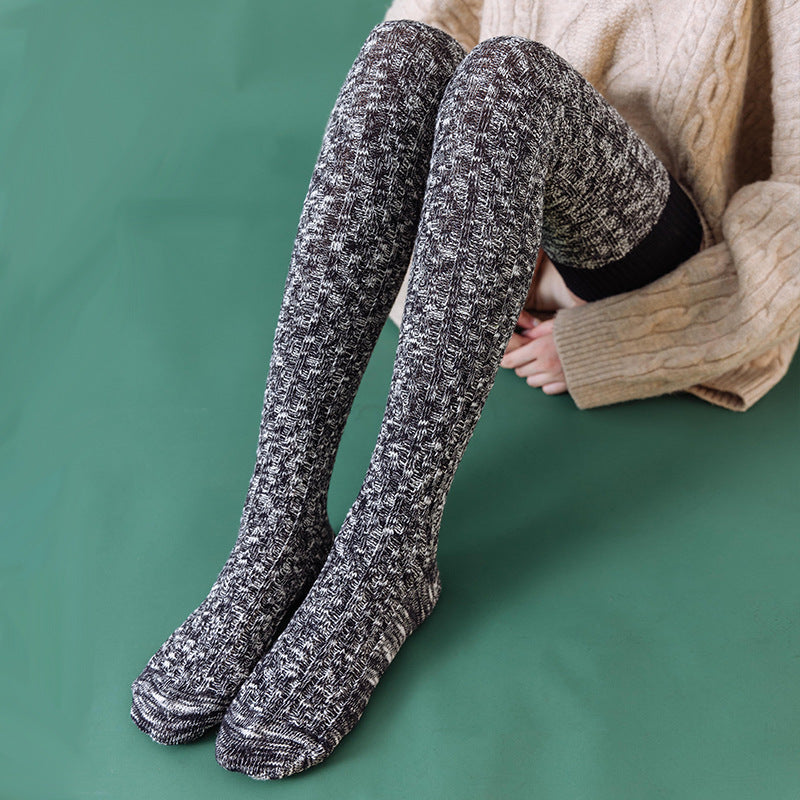 77 cm Knitted Long Socks for Women
