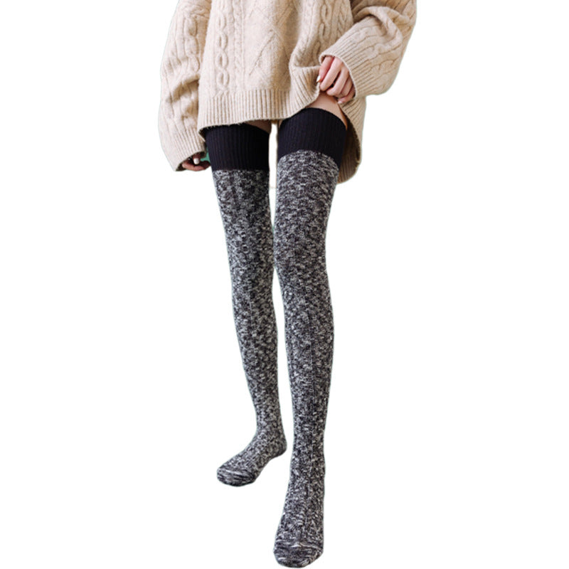 77 cm Knitted Long Socks for Women