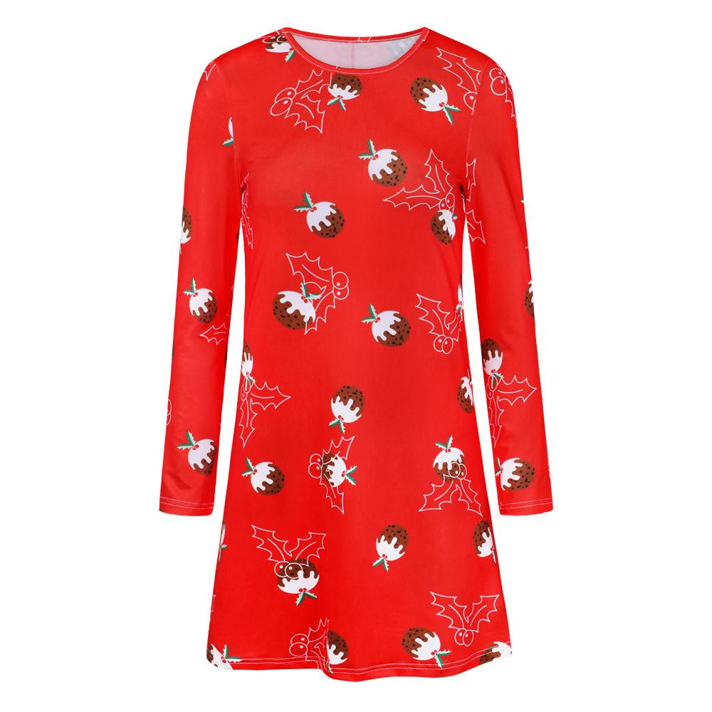 Winter Christmas Style Long Sleeves Dresses-STYLEGOING