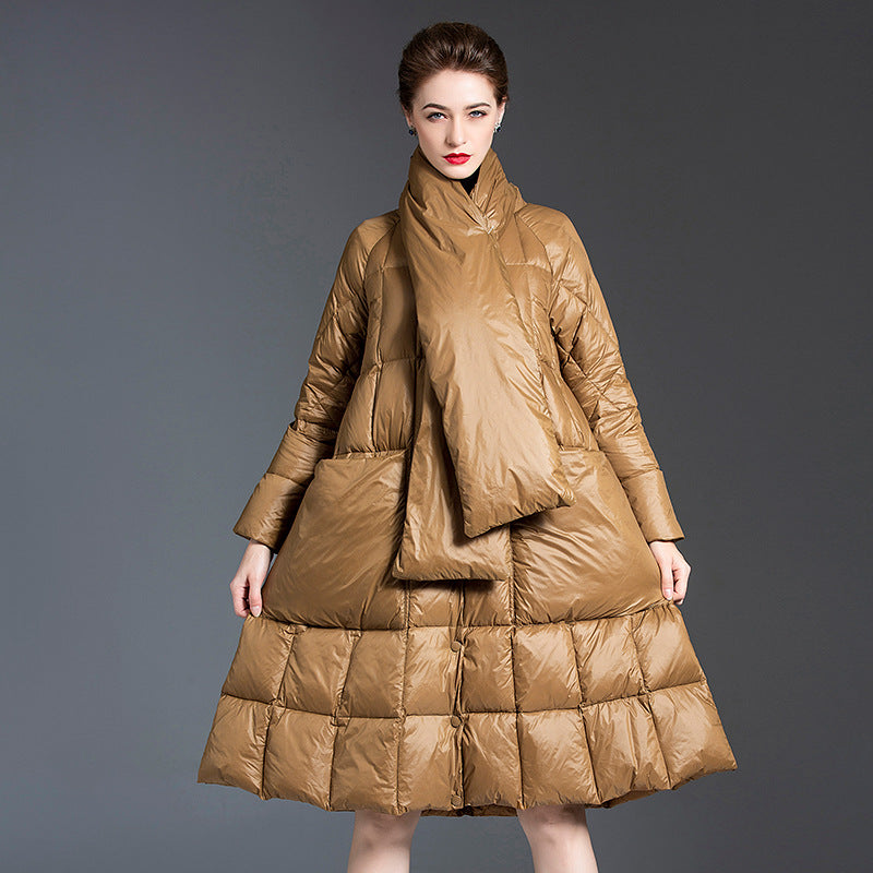 Luxury Winter Long Warm Down Coats for Women