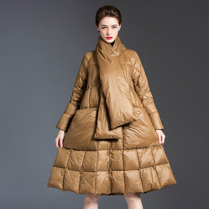 Luxury Winter Long Warm Down Coats for Women