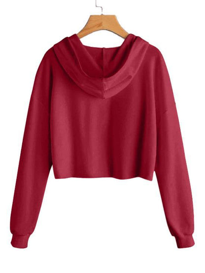 Casual Friends Letter Long Sleeves Hoodies
