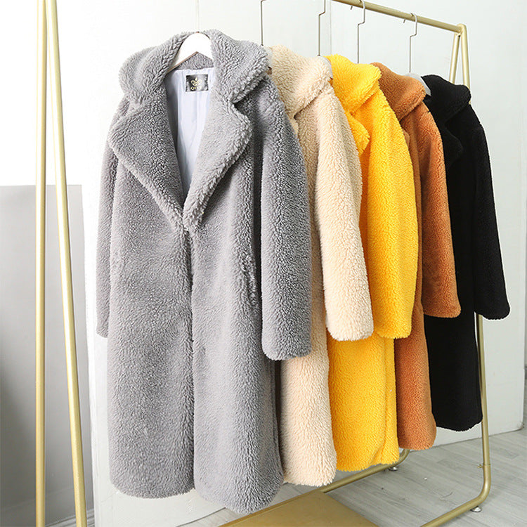 Winter Man Made Sherpa Coats for Women