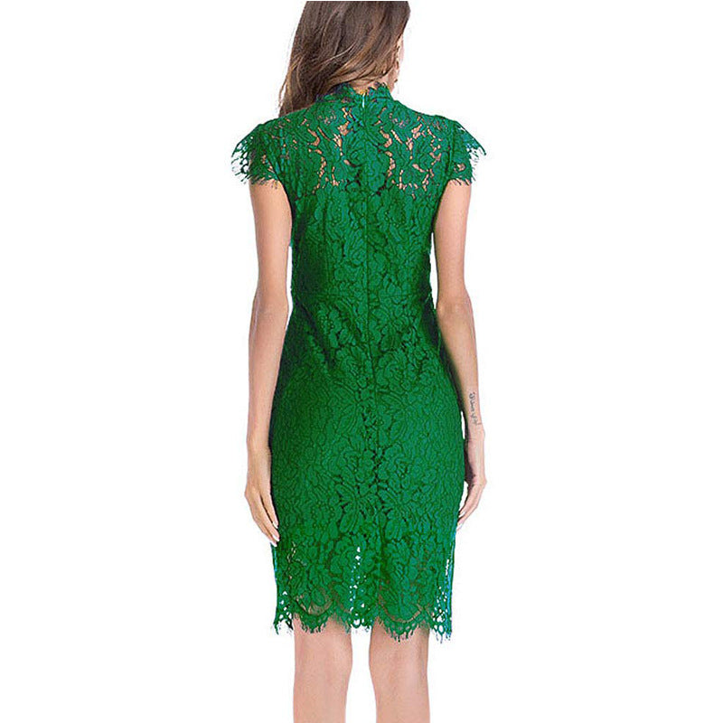 Sexy Lace Sleeveless Bodycon Sheathe Mini Dresses