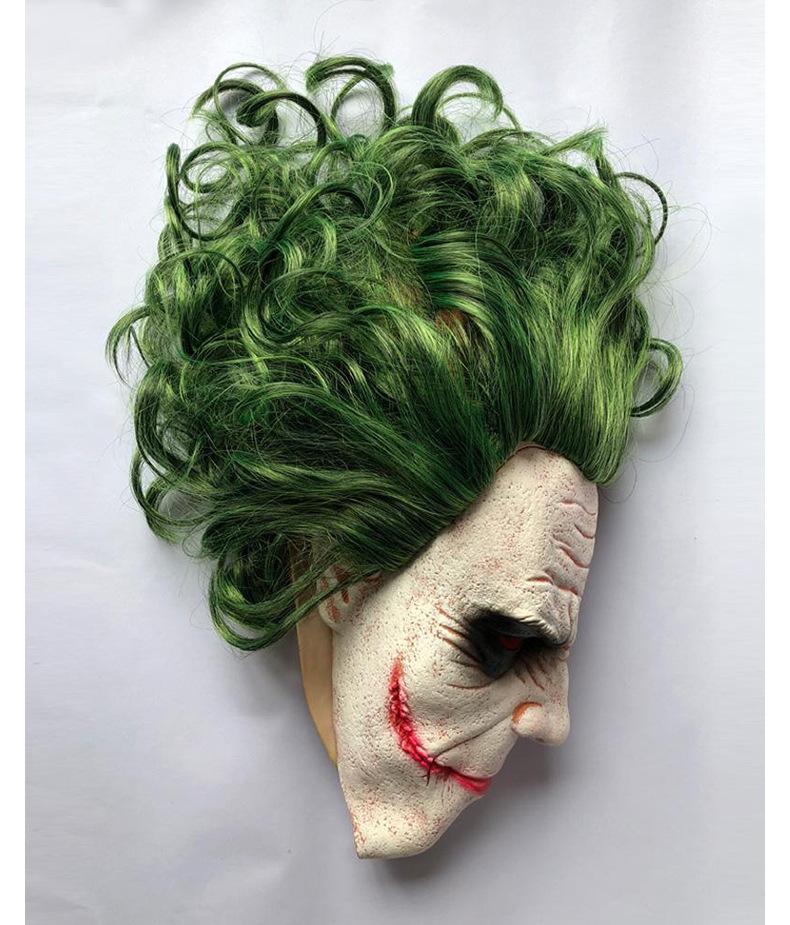 Happy Halloween Cosplay Clown Joker Latex Mask-STYLEGOING