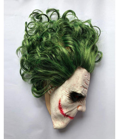Happy Halloween Cosplay Clown Joker Latex Mask-STYLEGOING