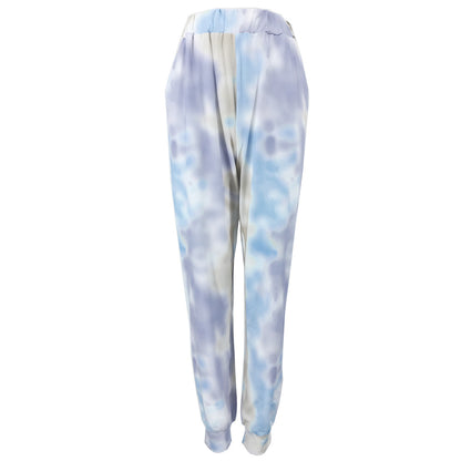 Casual Dyed Sports Two Pieces Outfits for Women