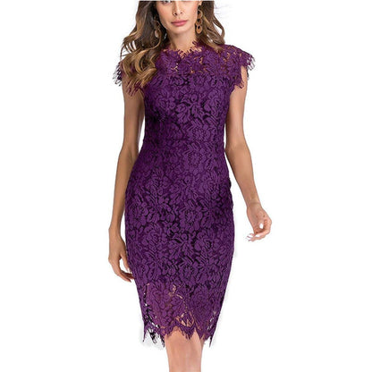 Sexy Lace Sleeveless Bodycon Sheathe Mini Dresses